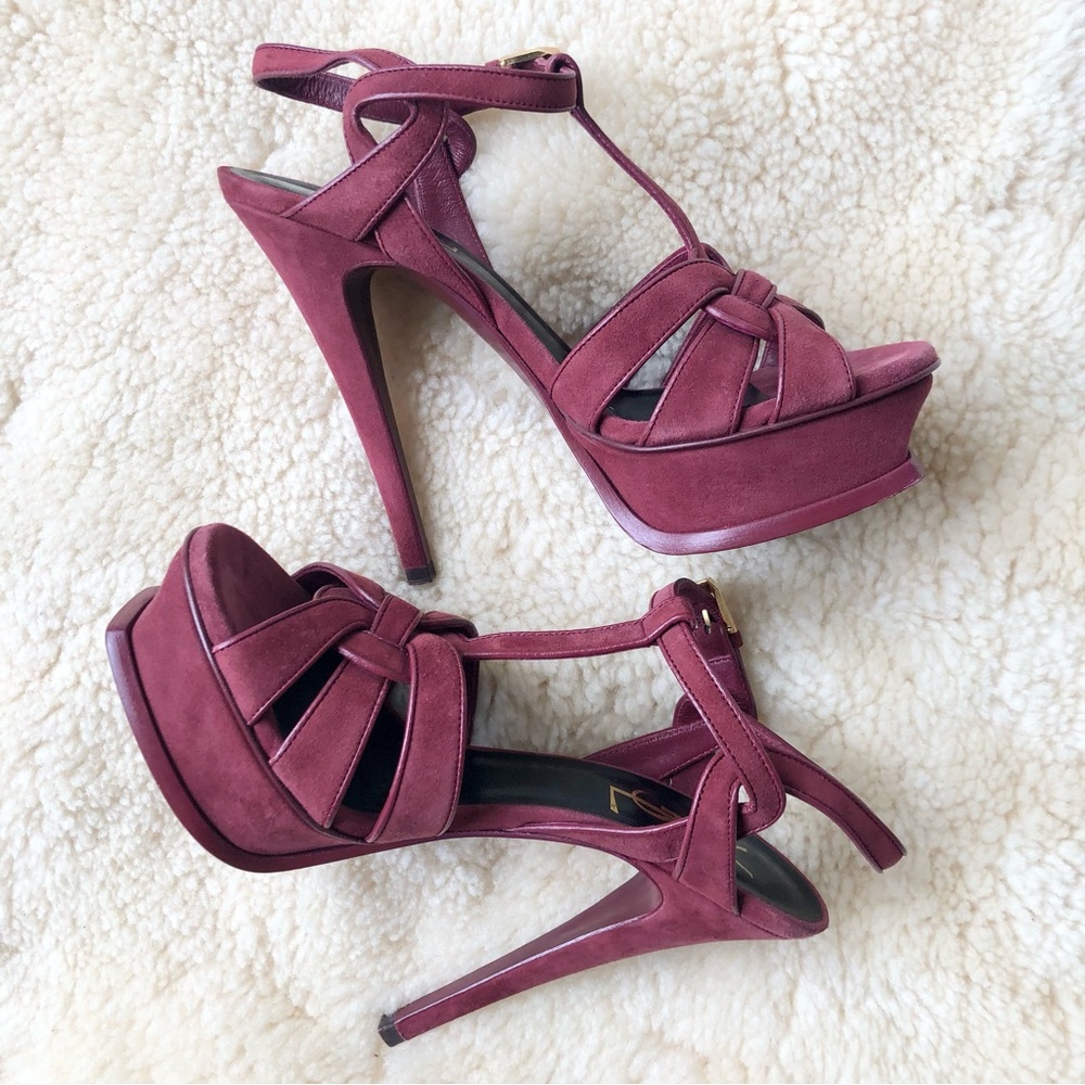 YSL Tribute Platform Sandals - Size35 - Picture 2 of 9